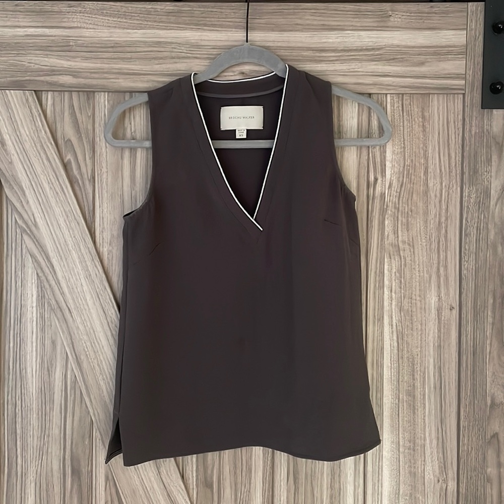 Brochu Walker V-neck Blouse